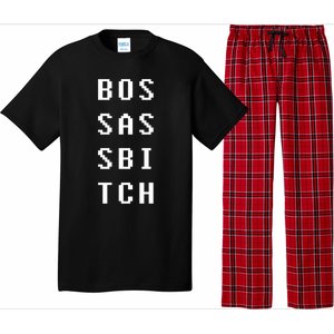 Boss Ass Bitch Gift Pajama Set