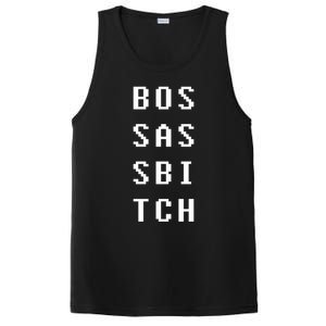 Boss Ass Bitch Gift PosiCharge Competitor Tank