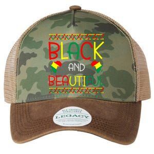 Black And Beautiful History Month African Gift Legacy Tie Dye Trucker Hat