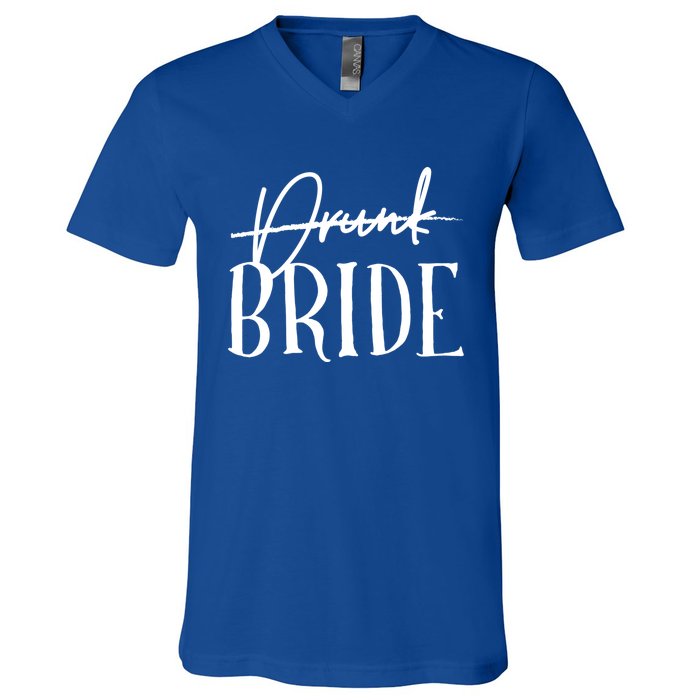 Bride And Bridesmaid Designs Cute Gift Are You Looking For Matching Gift V-Neck T-Shirt