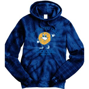 Bagels Are Booming Stviateur Bagel Montreal Depuis 1957 Gifts Tie Dye Hoodie