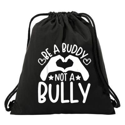 Be A Buddy Not A Bully Unity Day Orange Anti Bullying Drawstring Bag