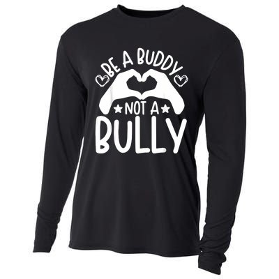 Be A Buddy Not A Bully Unity Day Orange Anti Bullying Cooling Performance Long Sleeve Crew