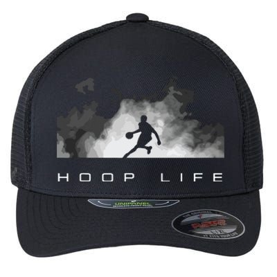 Basketball Apparel Basketball Hoop Life Flexfit Unipanel Trucker Cap