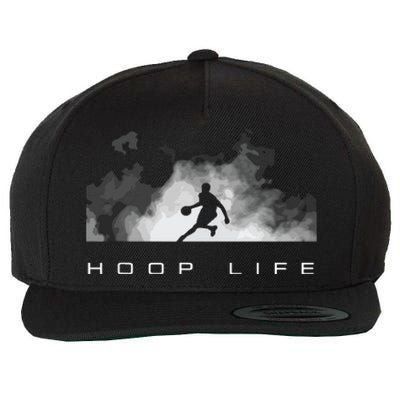 Basketball Apparel Basketball Hoop Life Wool Snapback Cap