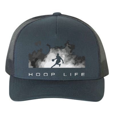 Basketball Apparel Basketball Hoop Life Yupoong Adult 5-Panel Trucker Hat