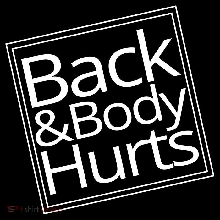 Back And Body Hurts 16 in Basic Backpack
