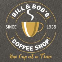 Bill and Bob's Coffee Shop AA Recovery Gift Cotton Canvas Backpack