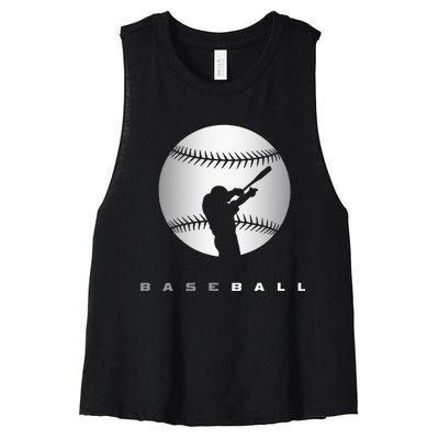 Baseball Apparel Baseball Women's Racerback Cropped Tank