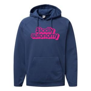 Bodily Autonomy Performance Fleece Hoodie