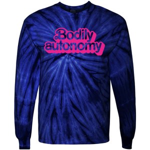 Bodily Autonomy Tie-Dye Long Sleeve Shirt