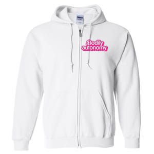 Bodily Autonomy Full Zip Hoodie