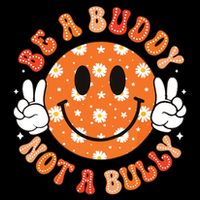 Be A Buddy Not A Bully Unity Day Orange Anti Bullying Mousepad