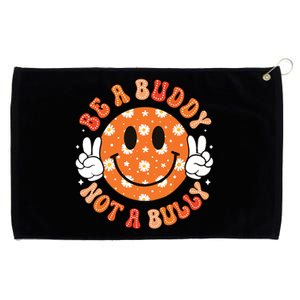 Be A Buddy Not A Bully Unity Day Orange Anti Bullying Grommeted Golf Towel