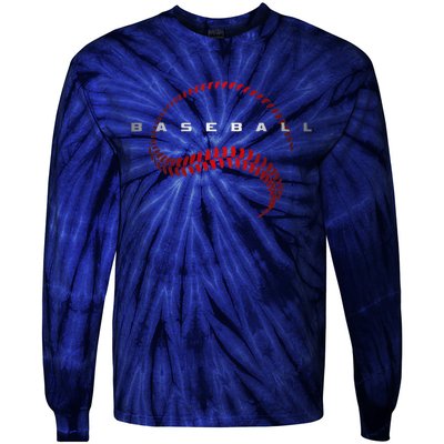 Baseball Apparel Baseball Tie-Dye Long Sleeve Shirt