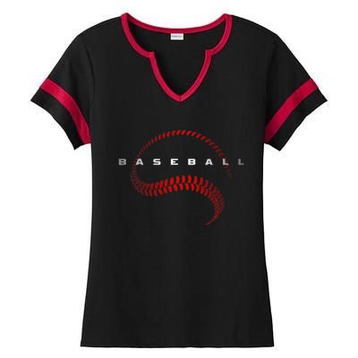 Baseball Apparel Baseball Ladies Halftime Notch Neck Tee