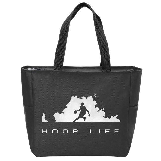 Basketball Apparel Basketball Zip Tote Bag