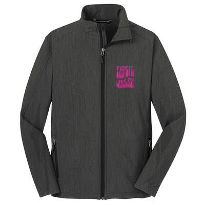 Behavior Analyst Behavior Is Communication Core Soft Shell Jacket