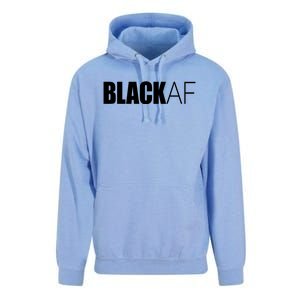 Black Af Blackaf African American Pride History Month Funny Gift Unisex Surf Hoodie