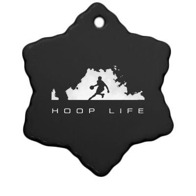 Basketball Apparel Basketball Ceramic Star Ornament