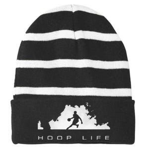 Basketball Apparel Basketball Striped Beanie with Solid Band