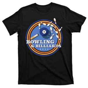 Bowling And Billiards 2 Ball T-Shirt