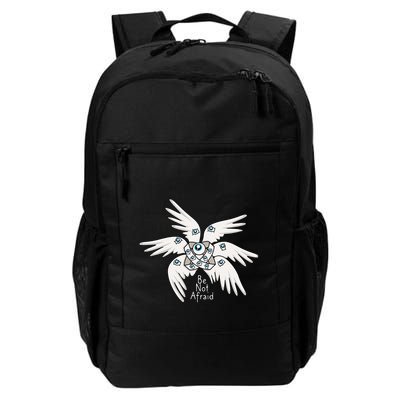 Biblical Angel Be Not Afraid Funny Bible Christian Backpack
