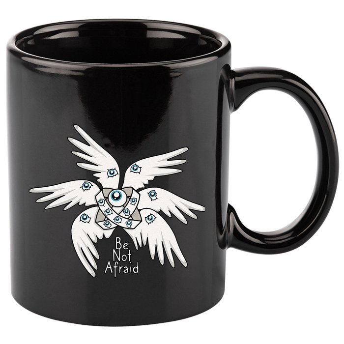 Biblical Angel Be Not Afraid Funny Bible Christian 11oz C Handle Ceramic Mug