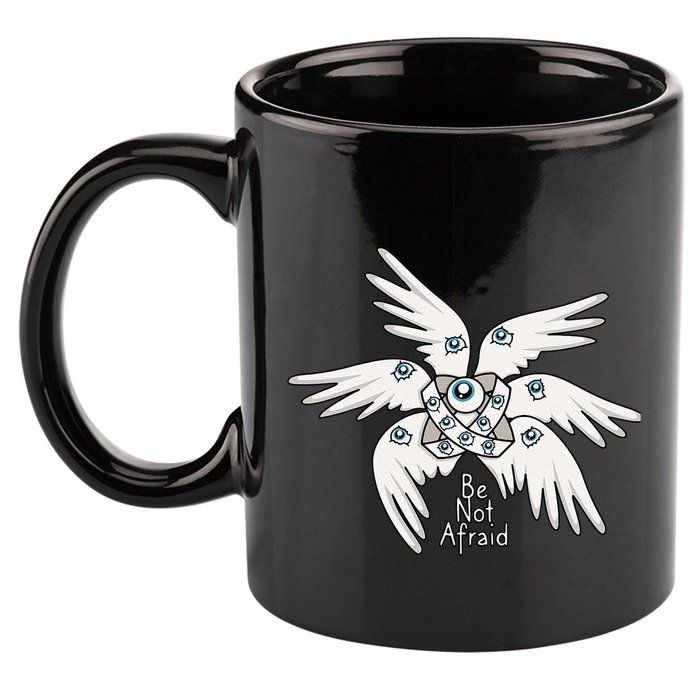 Biblical Angel Be Not Afraid Funny Bible Christian 11oz C Handle Ceramic Mug