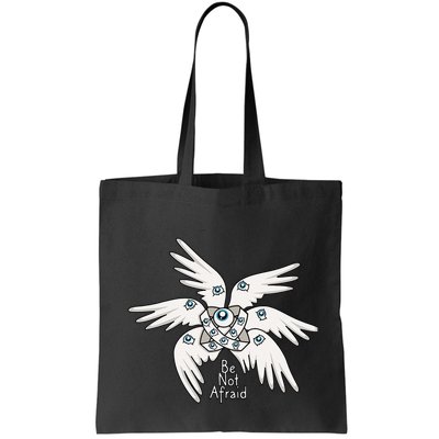 Biblical Angel Be Not Afraid Funny Bible Christian Bag