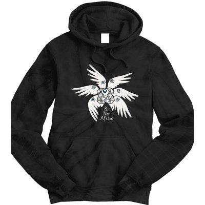 Biblical Angel Be Not Afraid Funny Bible Christian Tie Dye Hoodie