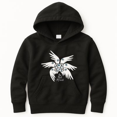 Biblical Angel Be Not Afraid Funny Bible Christian Kids Hoodie