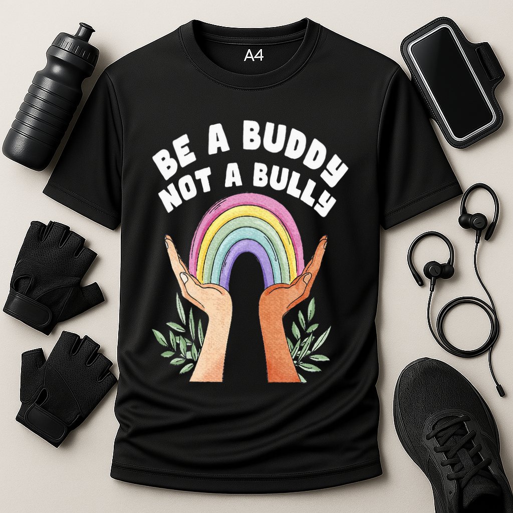 Be A Buddy Not A Bully Anti Bullying Performance Shirt
