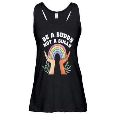 Be A Buddy Not A Bully Anti Bullying Ladies Essential Flowy Tank