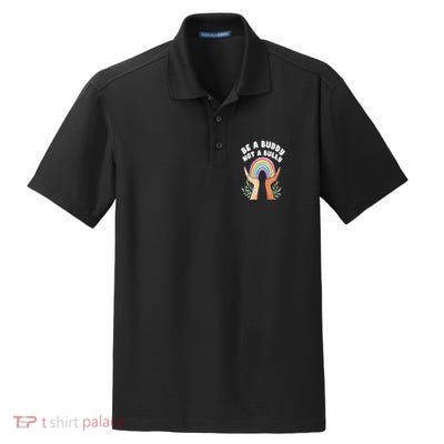 Be A Buddy Not A Bully Anti Bullying Dry Zone Grid Polo