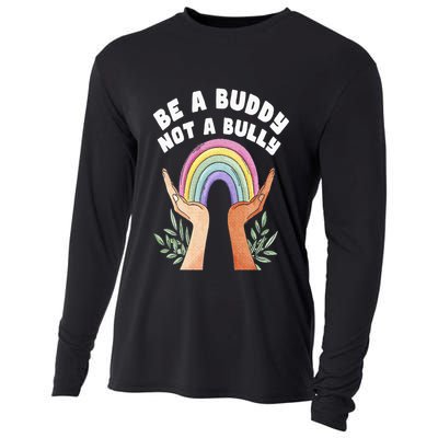 Be A Buddy Not A Bully Anti Bullying Cooling Performance Long Sleeve Crew