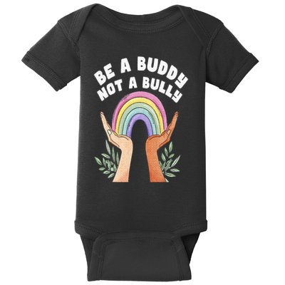 Be A Buddy Not A Bully Anti Bullying Baby Bodysuit