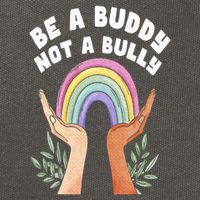 Be A Buddy Not A Bully Anti Bullying Cotton Canvas Backpack
