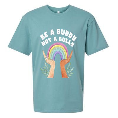 Be A Buddy Not A Bully Anti Bullying Sueded Cloud Jersey T-Shirt