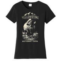 Buffalo American Bison Yellowstone National Park Women's T-Shirt