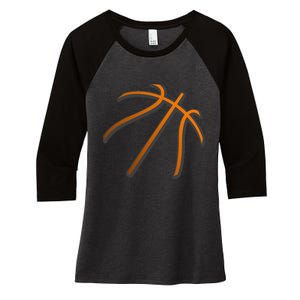 Basketball Apparel Basketball Women's Tri-Blend 3/4-Sleeve Raglan Shirt