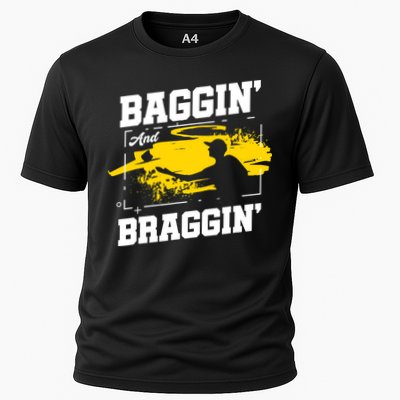 Baggin´ And Braggin´ | Bean Bag Toss | Cornhole Player Performance Shirt