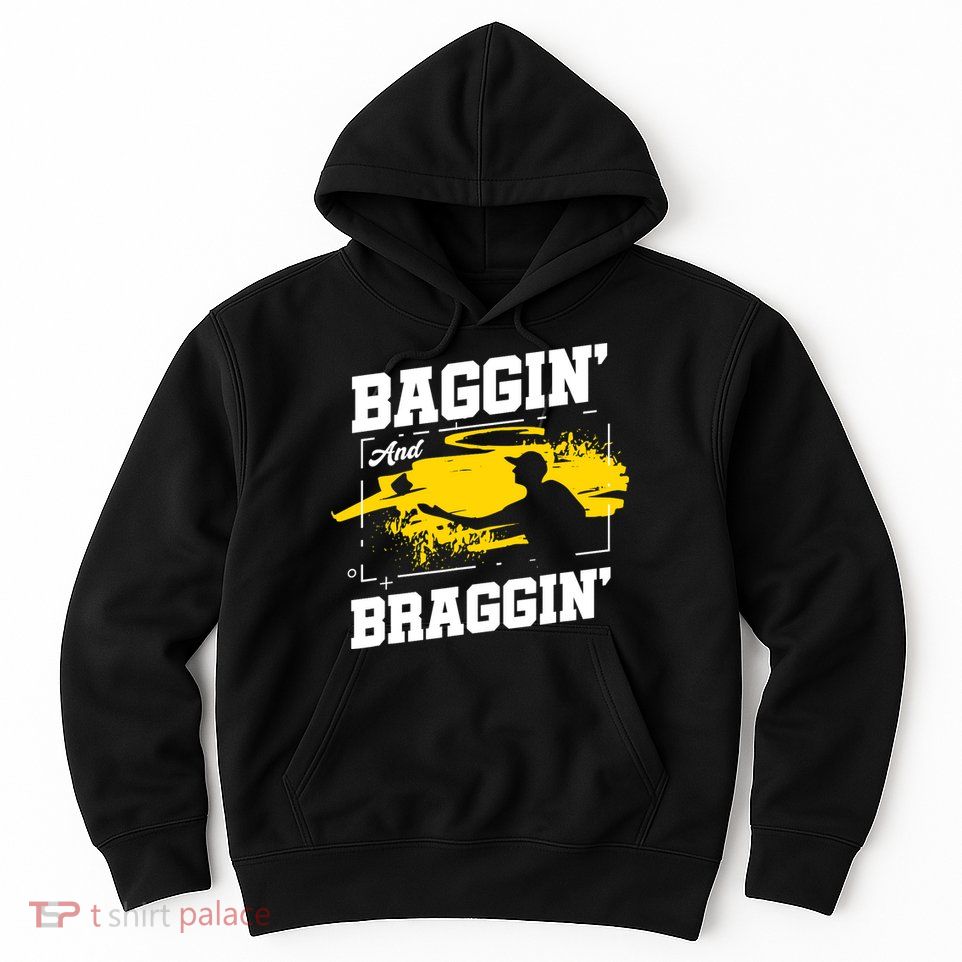 Baggin´ And Braggin´ | Bean Bag Toss | Cornhole Player Hoodie