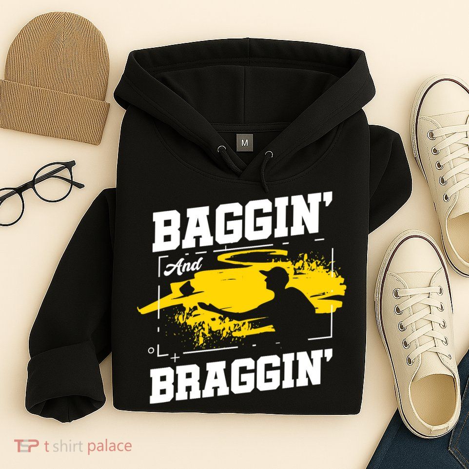 Baggin´ And Braggin´ | Bean Bag Toss | Cornhole Player Hoodie