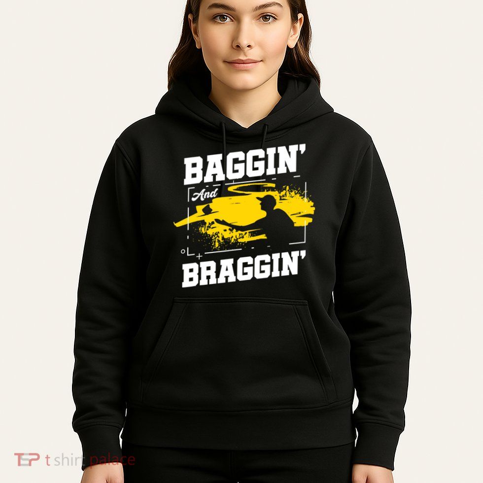 Baggin´ And Braggin´ | Bean Bag Toss | Cornhole Player Hoodie