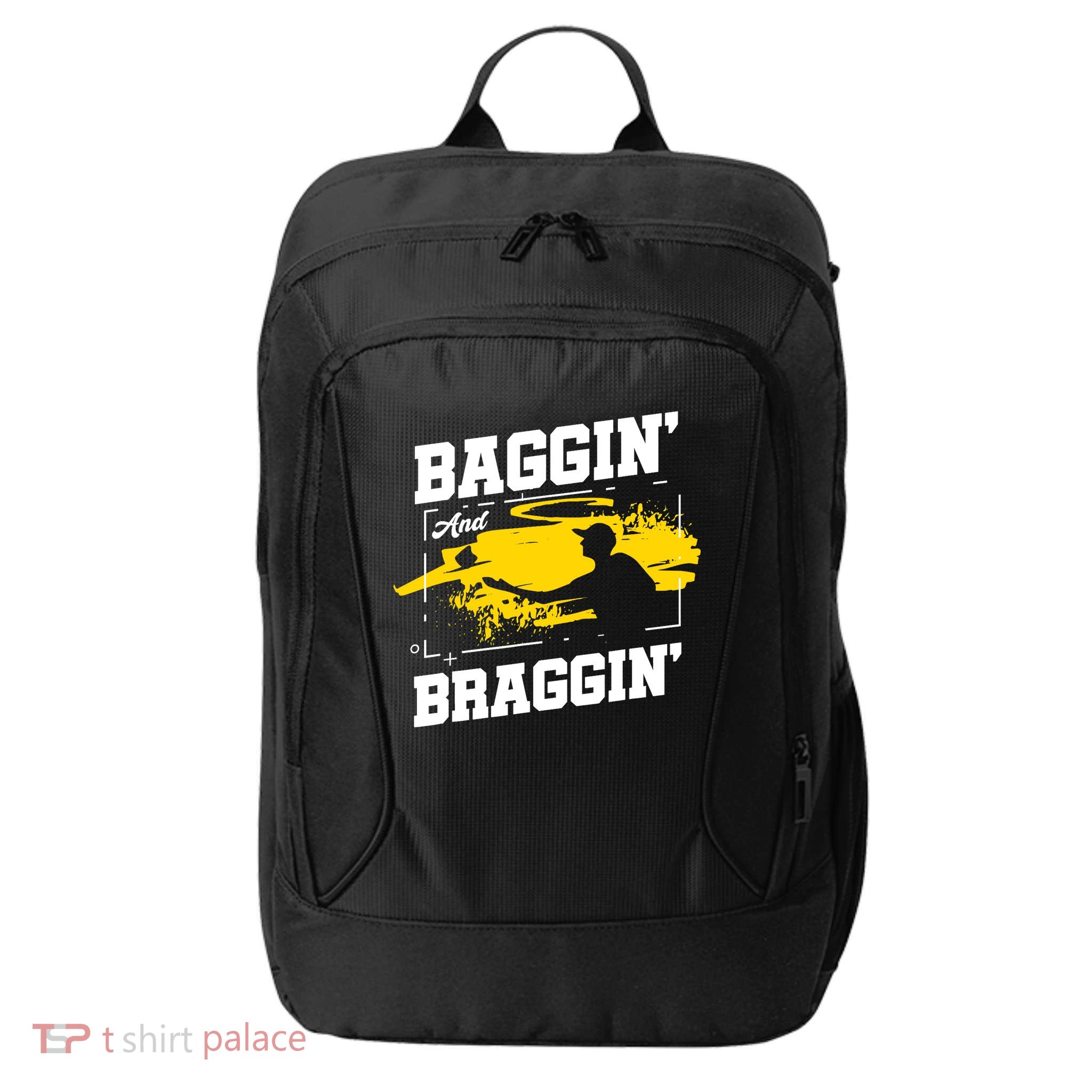 Baggin´ And Braggin´ | Bean Bag Toss | Cornhole Player City Backpack
