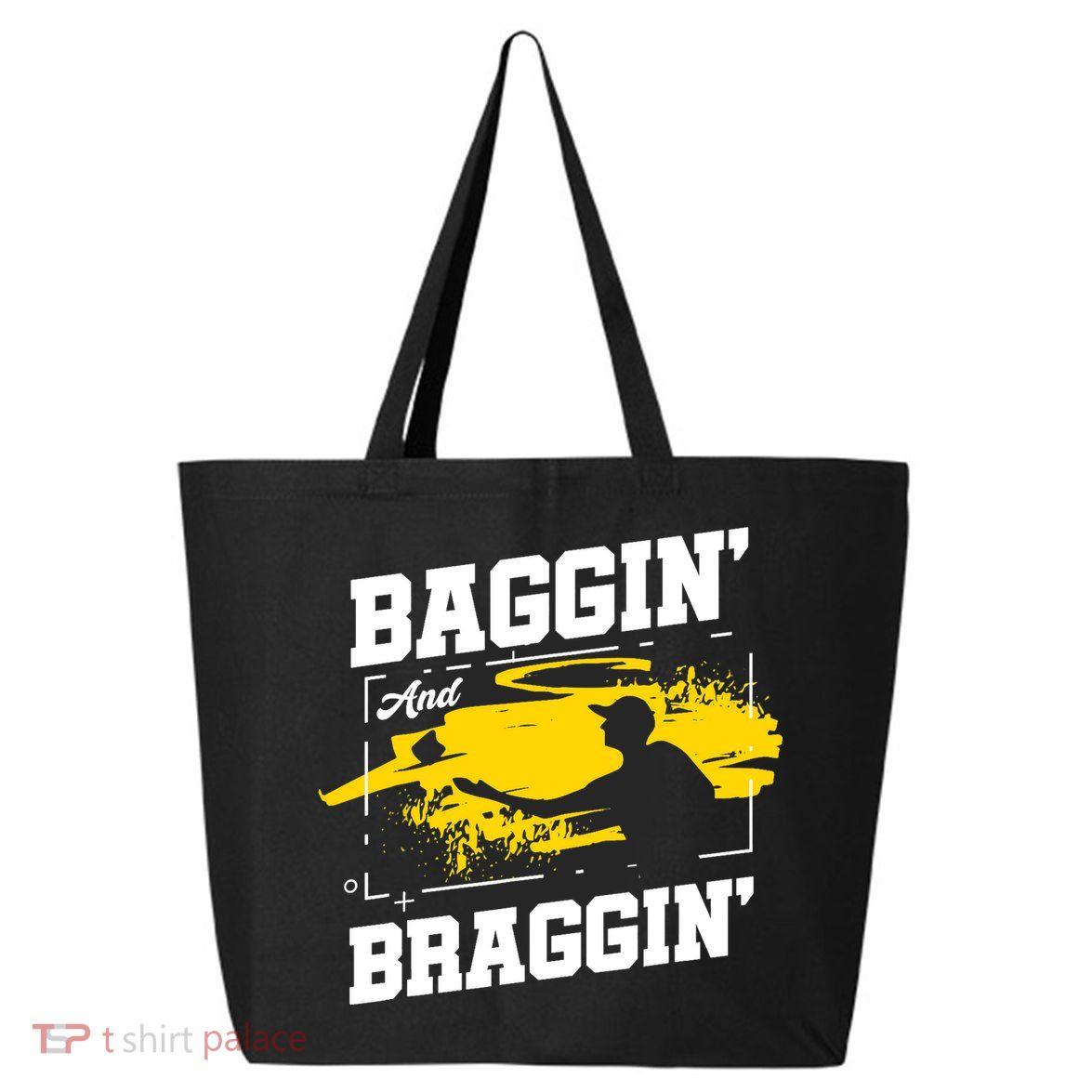Baggin´ And Braggin´ | Bean Bag Toss | Cornhole Player 25L Jumbo Tote