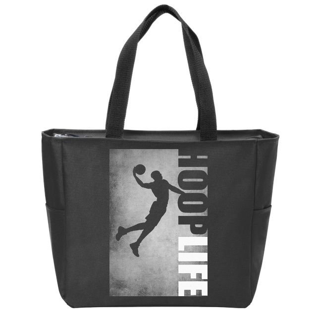 Basketball Apparel Basketball Zip Tote Bag