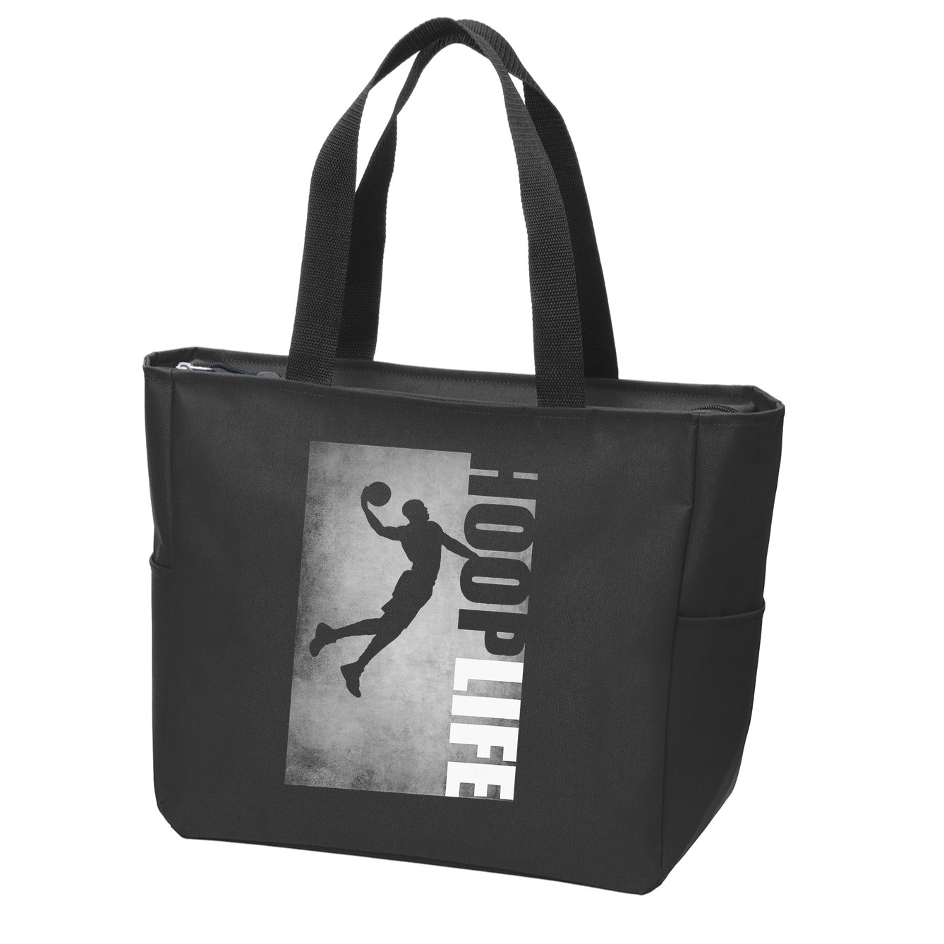 Basketball Apparel Basketball Zip Tote Bag