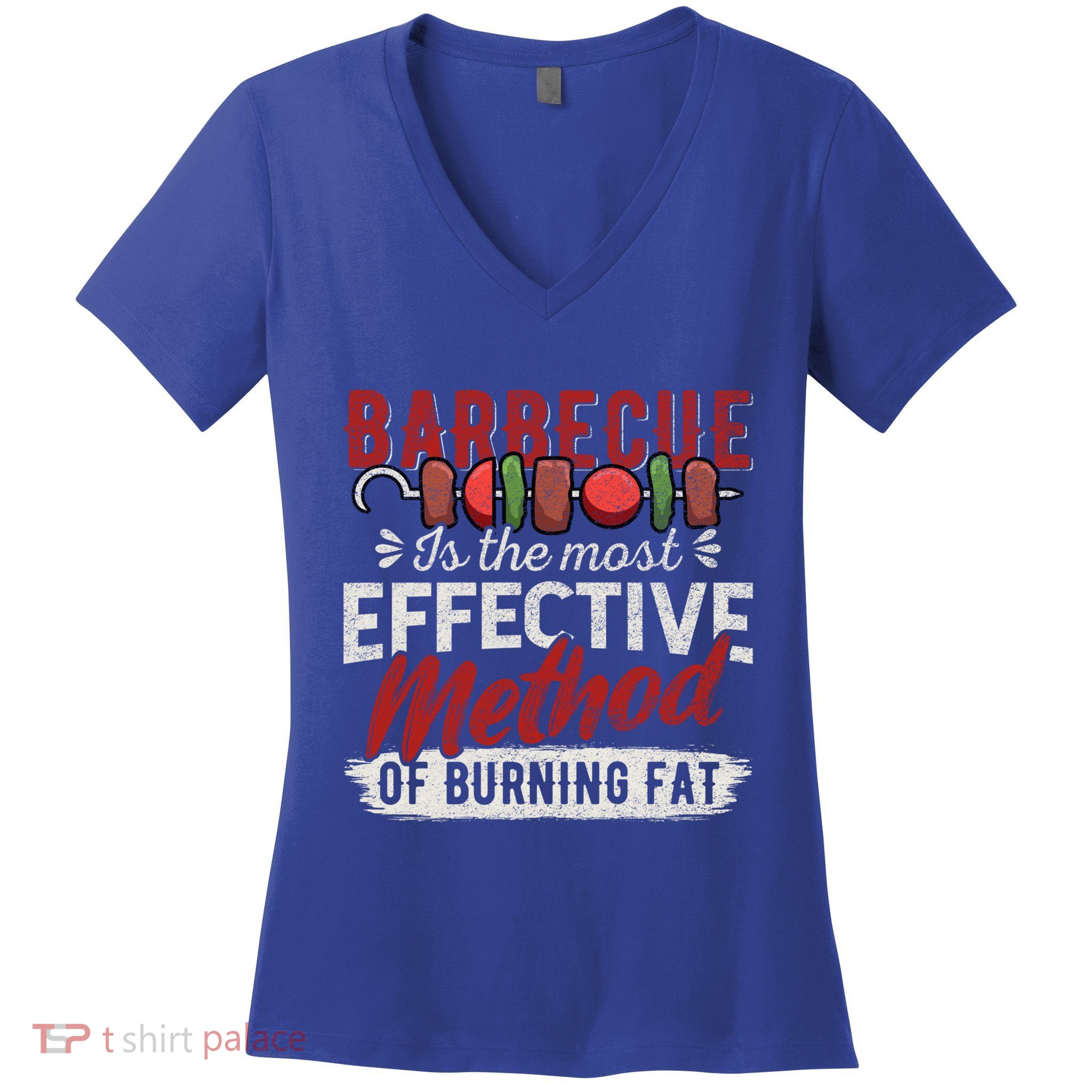 Barbecue Accessories Bbq Grill God Barbecue Meaningful Gift Women's V-Neck T-Shirt